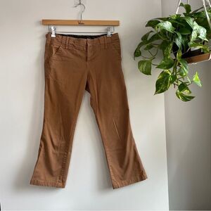 Sanctuary Tan Crop Pants‎ size 26